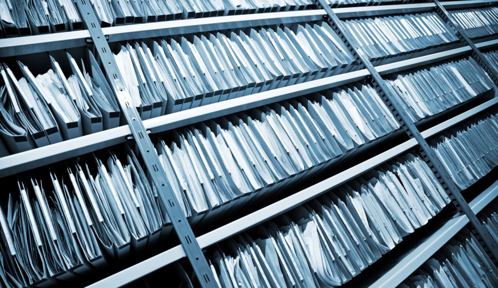 Archived patient records for secure long-term storage